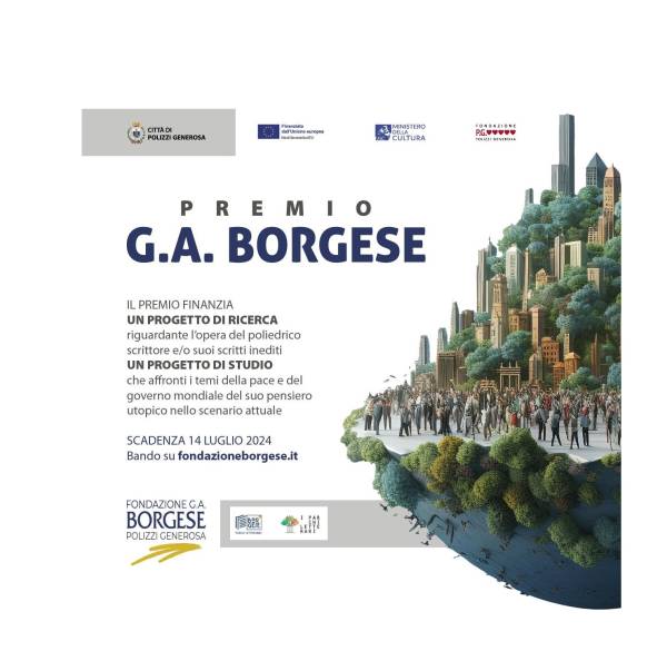 Premio Internazionale Giuseppe Antonio Borgese - Città di Polizzi Generosa. 