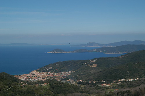 Panorama da Marciana Alta (Elba)