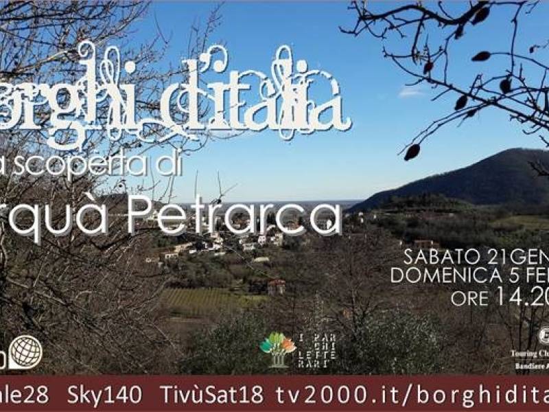 Arquà e il Parco Letterario Petrarca a Borghi d'Italia