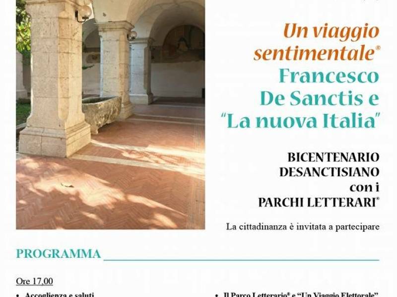 Parco: Un viaggio sentimentale® Francesco De Sanctis e “La nuova Italia