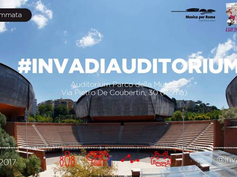 Parco: Invasione Digitale all'Auditorium Parco della Musica di Roma con A Day in Rome Blog