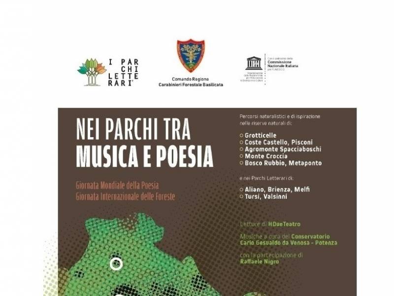 Parco: Giornata della Poesia e delle Foreste al Teatro Stabile di Potenza
