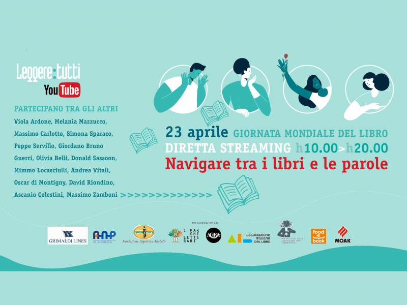 Parco: #iorestoacasa e il 23 aprile partecipo alla Giornata Mondiale del Libro con Leggere:tutti