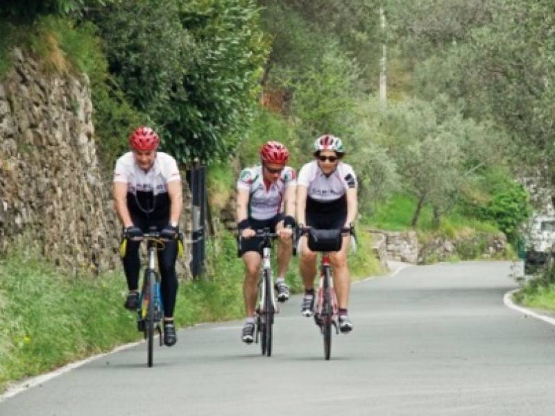 Capodanno turbolento in bicicletta nei paesini delle Cinque Terre