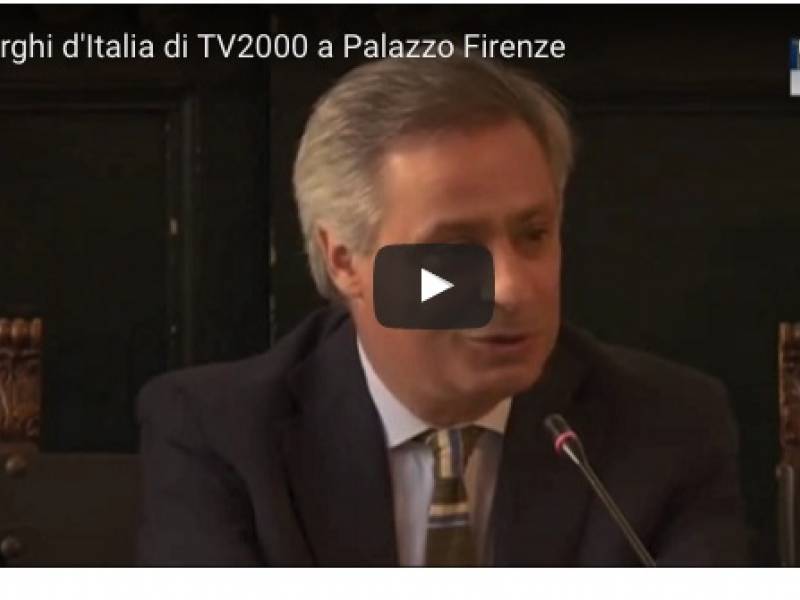 I Borghi d'Italia di Tv2000 presentano la nuova stagione a Palazzo Firenze