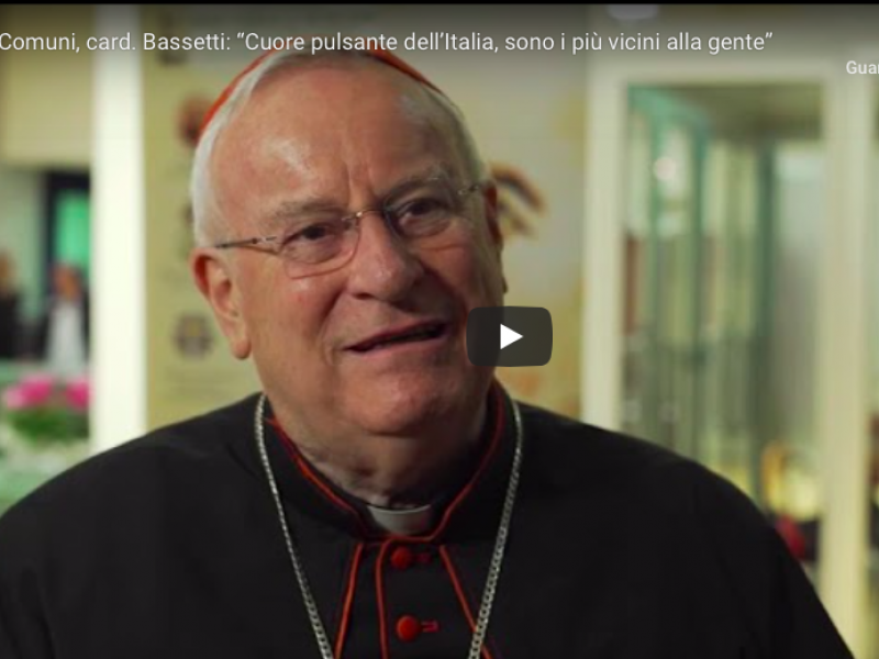 Tv2000. Bassetti: Comuni cuore pulsante dell'Italia, i più vicini alla gente