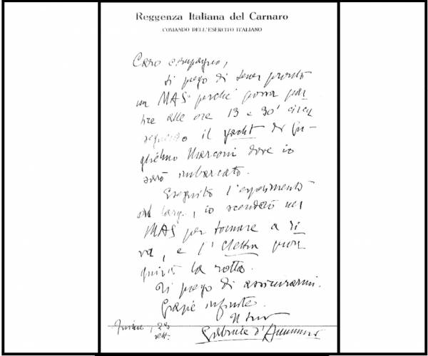 Foto: Il primo discorso di Gabriele d’Annunzio in radiodiffusione