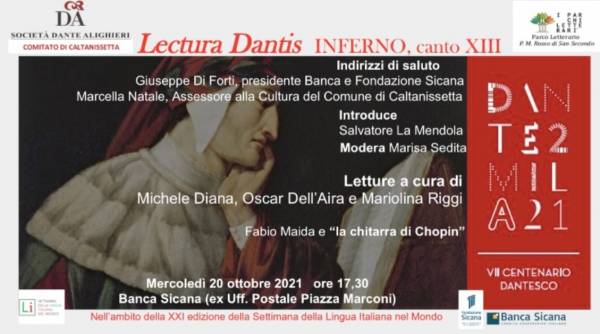 Lectura Dantis, Inferno Canto XIII