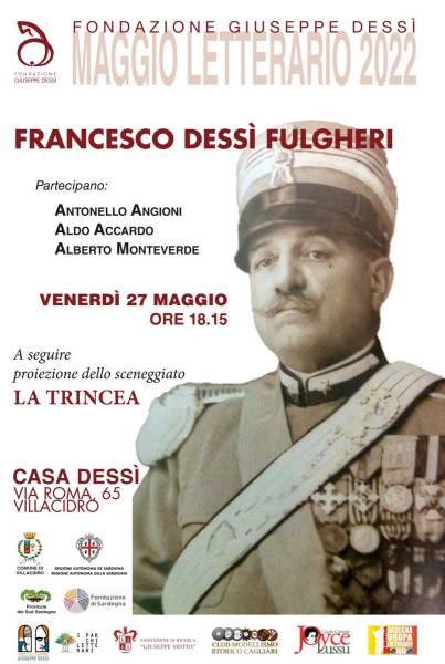 Maggio Letterario a Villacidro: Francesco Dessì Fulgheri