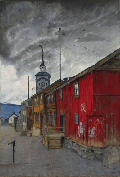 Parco: Passeggiata sulle orme del pittore Harald Sohlberg a Røros 