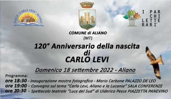 Parco: Aliano ricorda Carlo Levi. Carlo Levi, Aliano e la Basilicata