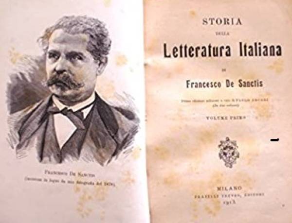 Foto: La Storia della letteratura italiana di Francesco De Sanctis