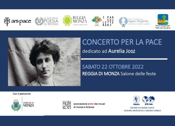 Parco: Concerto per la Pace dedicato ad Aurelia Josz alla Reggia di Monza