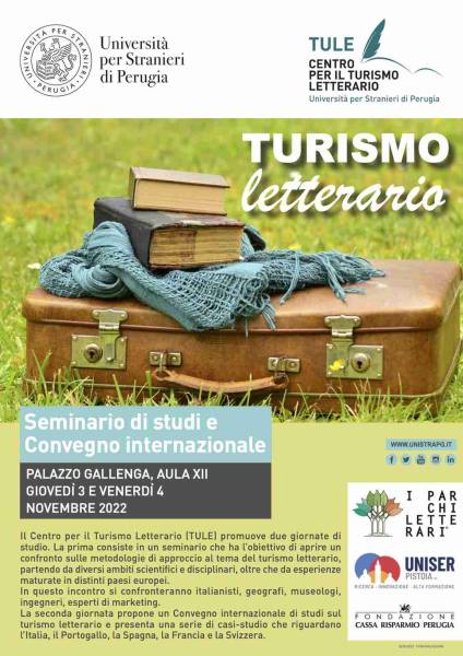 All’Universitá per Stranieri di Perugia nasce “TULE”, il centro sul turismo letterario