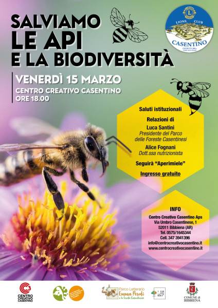  A Bibbiena salviamo le api e la biodiversità