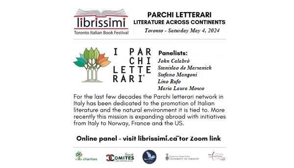Parco: I Parchi Letterari a Librissimi: Toronto Italian Book Festival