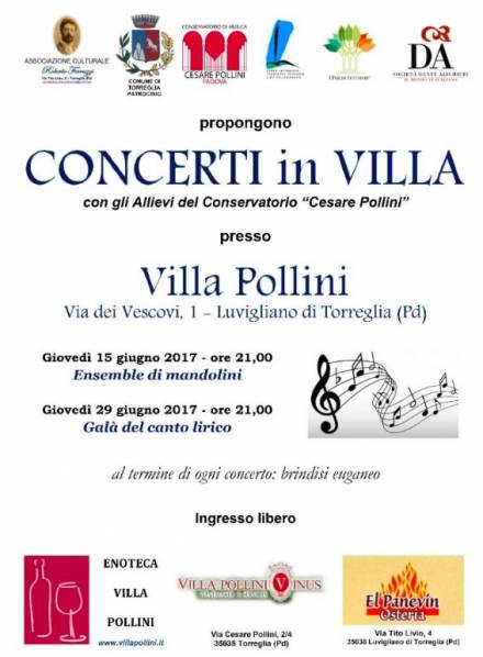 Foto Concerti in Villa Pollini a Torreglia 2