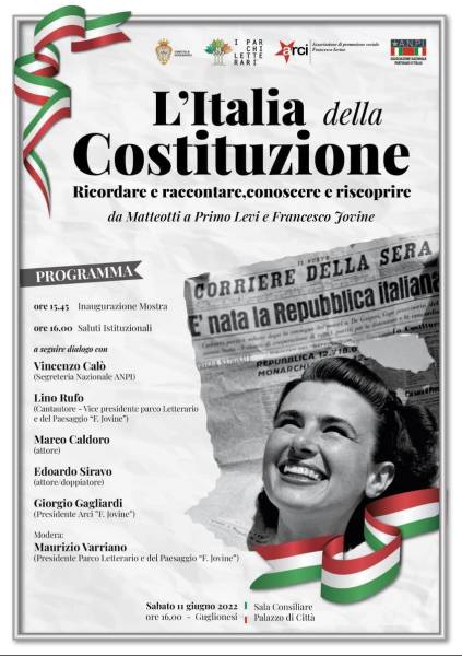Foto A Guglionesi la mostra ‘L’Italia della Costituzione’, ricordare e raccontare, conoscere e riscoprire 1
