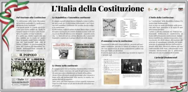 Foto A Guglionesi la mostra ‘L’Italia della Costituzione’, ricordare e raccontare, conoscere e riscoprire 2