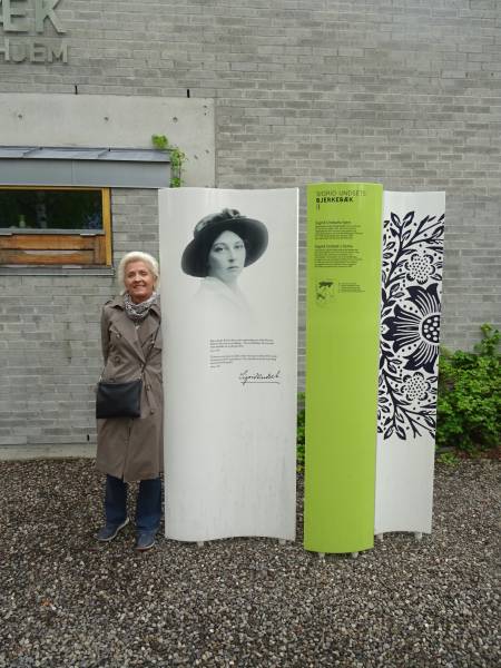 Foto Con Sigrid Undset a Lillehammer. La Città Unesco Le dedica un Parco Letterario. 20