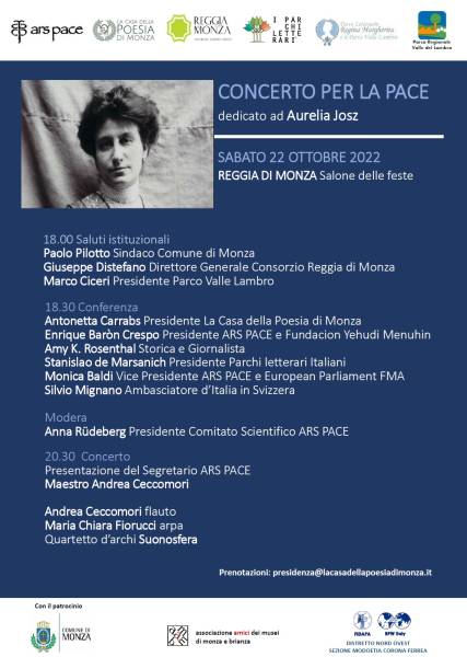 Foto Concerto per la Pace dedicato ad Aurelia Josz alla Reggia di Monza 1
