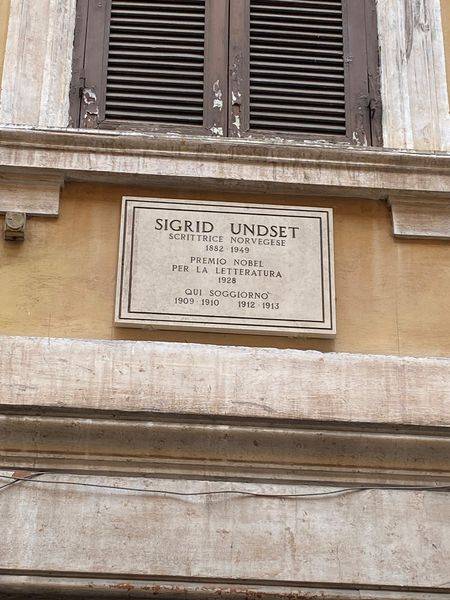 Foto L' importanza di Roma per Sigrid Undset e la nascita del suo primo romanzo di successo 7