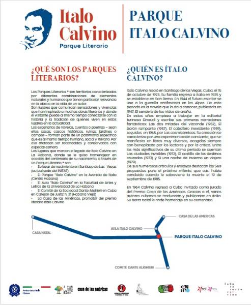 Foto La mappa del Parco Letterario Italo Calvino 1