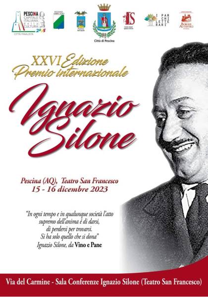 Foto Premio internazionale Ignazio Silone, XXVI Ed. . I 90 anni di Fontamara 1