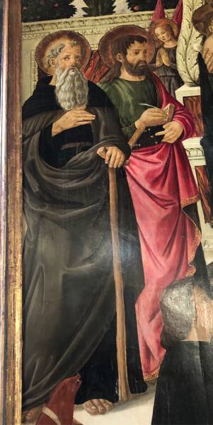 Foto Sant’Antonio Abate e la tavola di Terrossola a Bibbiena 3
