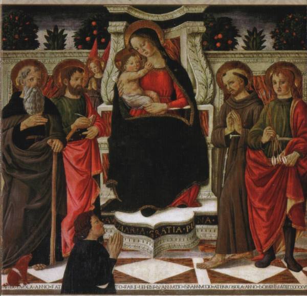 Foto Sant’Antonio Abate e la tavola di Terrossola a Bibbiena 1